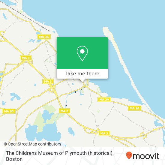 Mapa de The Childrens Museum of Plymouth (historical)