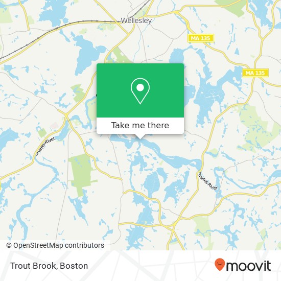 Trout Brook map