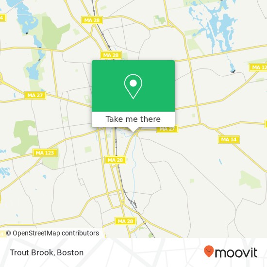 Mapa de Trout Brook