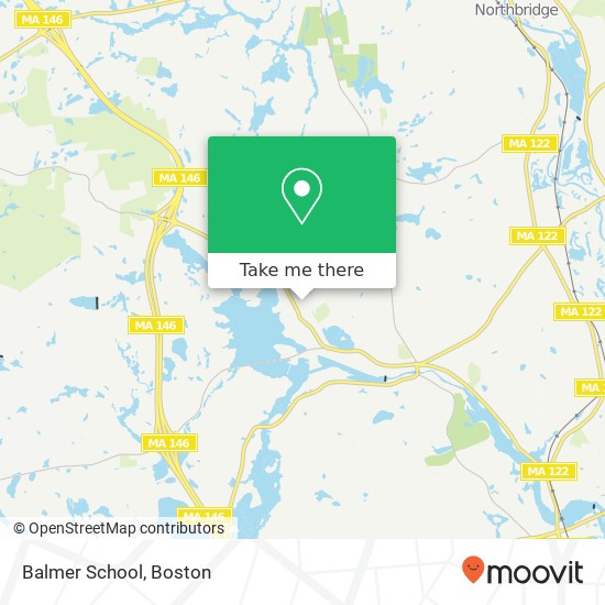 Balmer School map