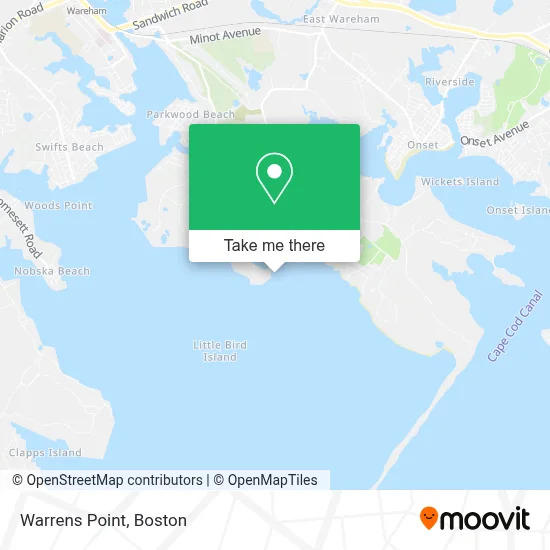Warrens Point map