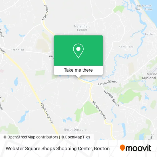 Webster Square Shops Shopping Center map