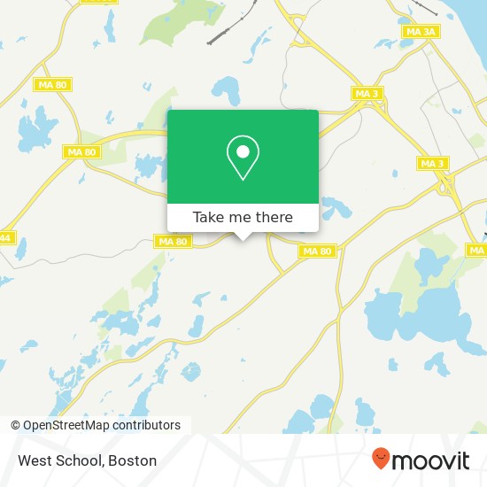 West School map