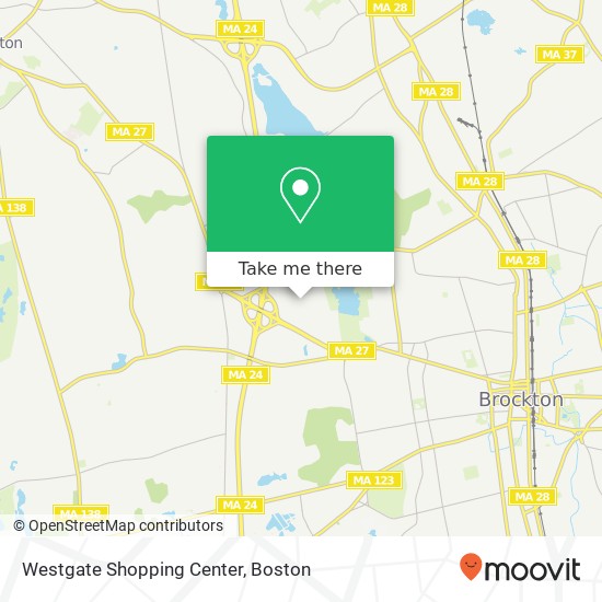 Westgate Shopping Center map