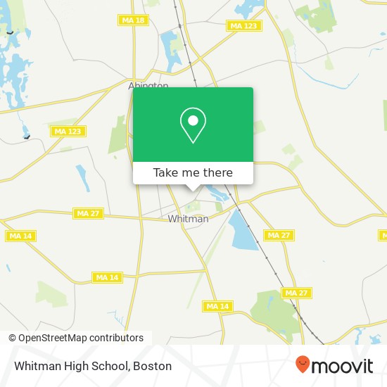 Mapa de Whitman High School