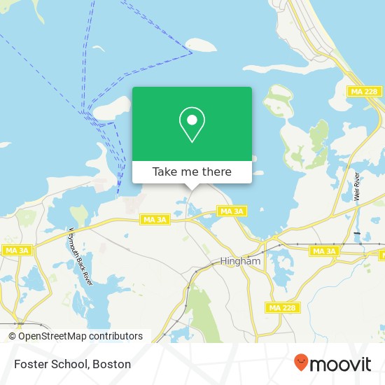 Mapa de Foster School