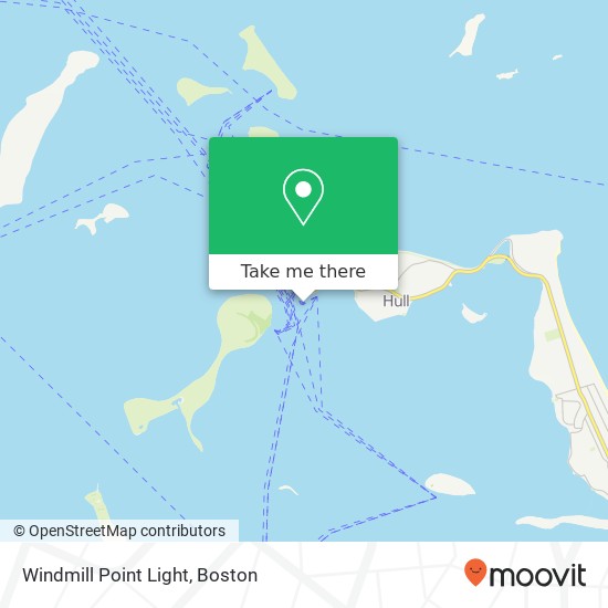 Windmill Point Light map