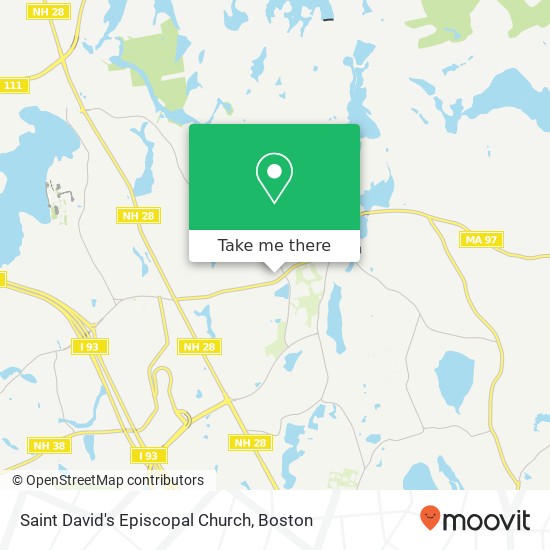 Mapa de Saint David's Episcopal Church