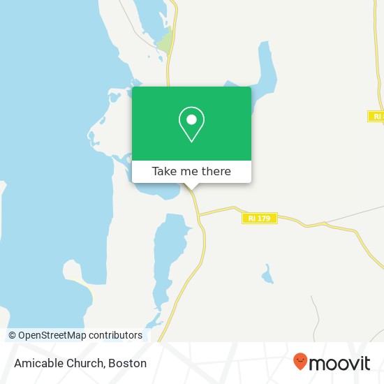 Mapa de Amicable Church