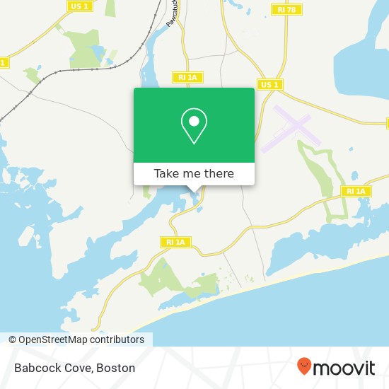 Babcock Cove map