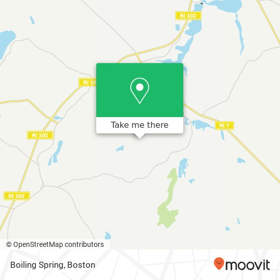 Boiling Spring map