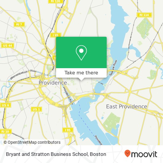 Mapa de Bryant and Stratton Business School