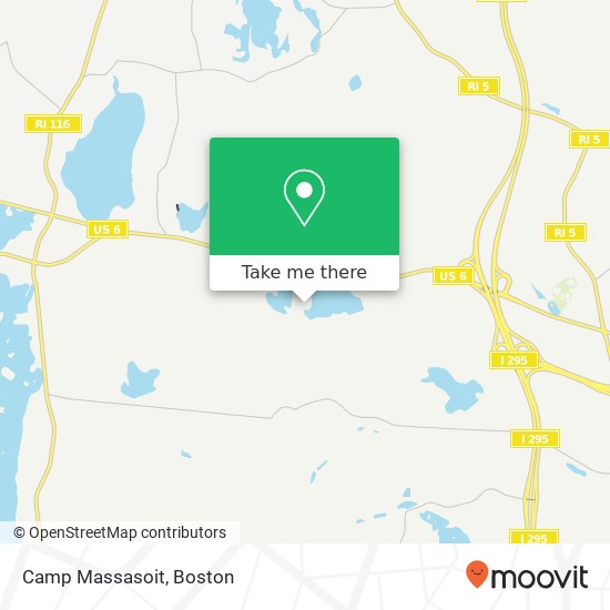 Mapa de Camp Massasoit