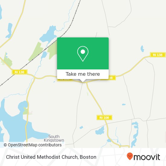 Mapa de Christ United Methodist Church