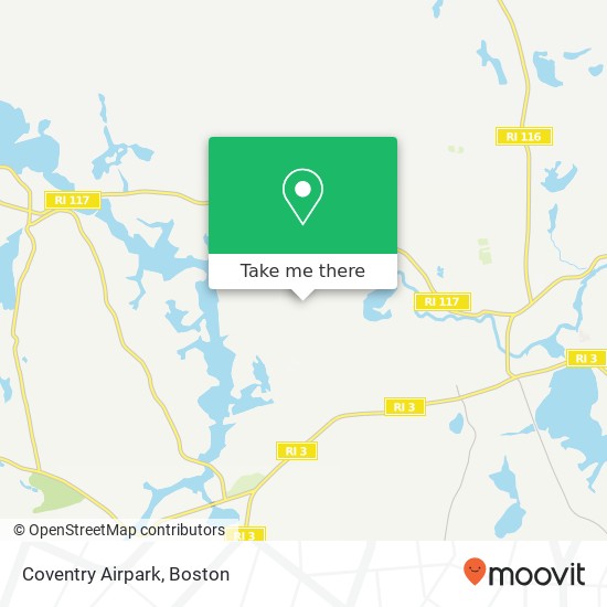 Coventry Airpark map