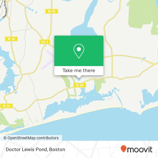 Mapa de Doctor Lewis Pond