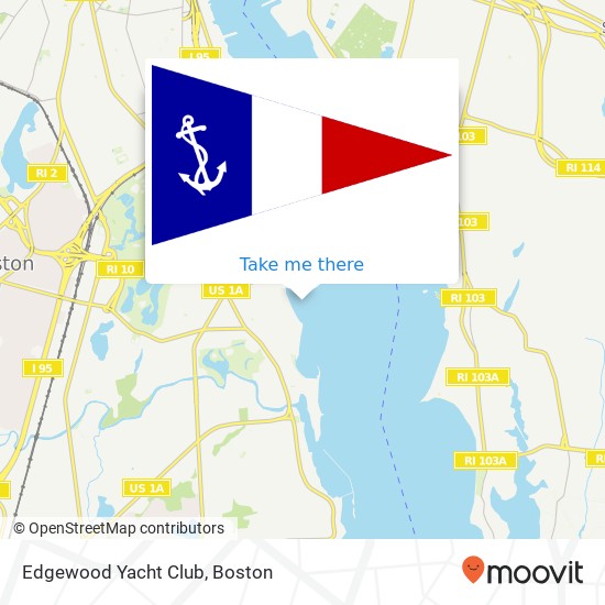 Mapa de Edgewood Yacht Club