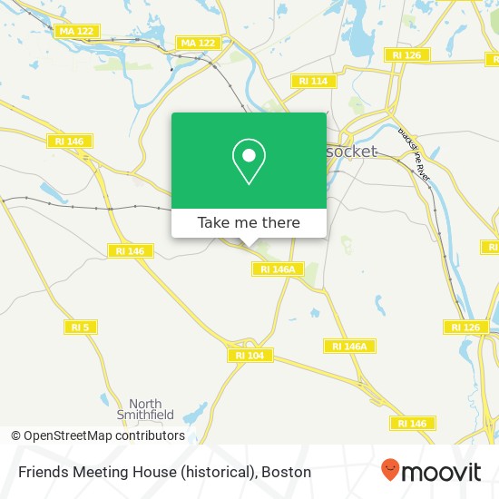 Friends Meeting House (historical) map