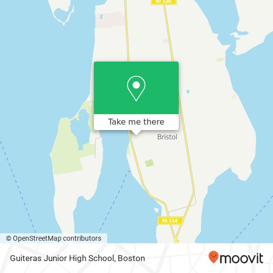 Guiteras Junior High School map