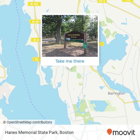 Mapa de Hanes Memorial State Park