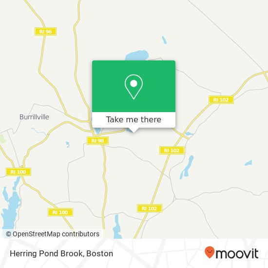 Mapa de Herring Pond Brook