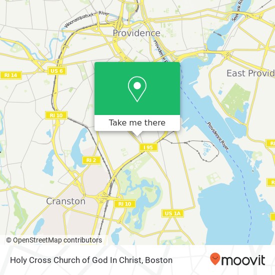 Holy Cross Church of God In Christ map