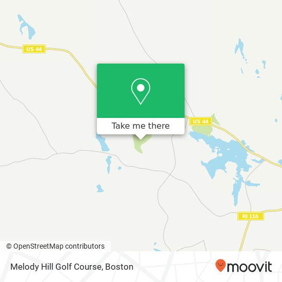 Mapa de Melody Hill Golf Course