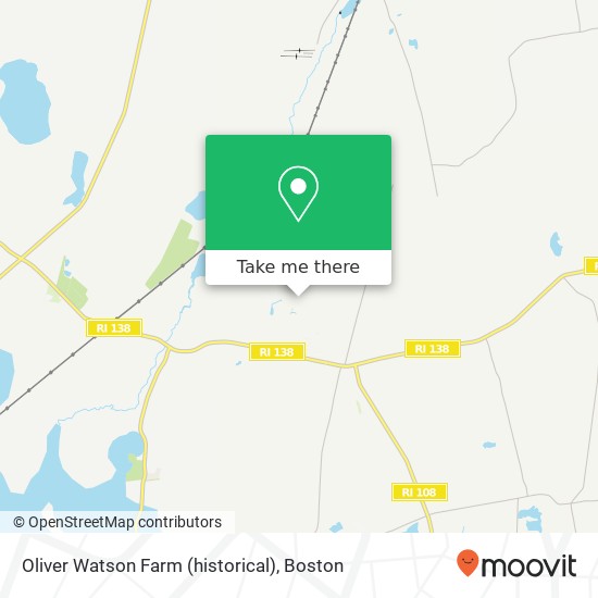 Oliver Watson Farm (historical) map