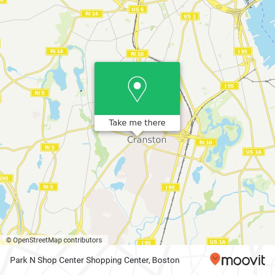 Park N Shop Center Shopping Center map