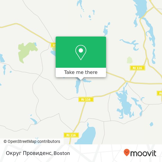 Округ Провиденс map