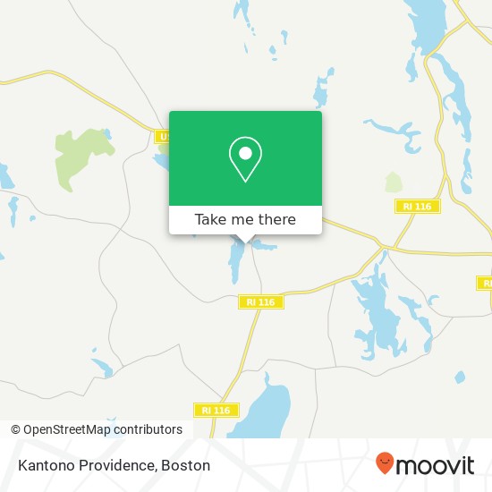 Kantono Providence map