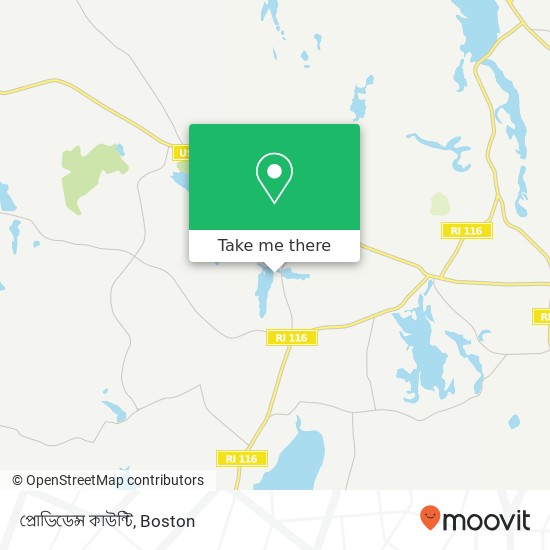 প্রোভিডেন্স কাউন্টি map