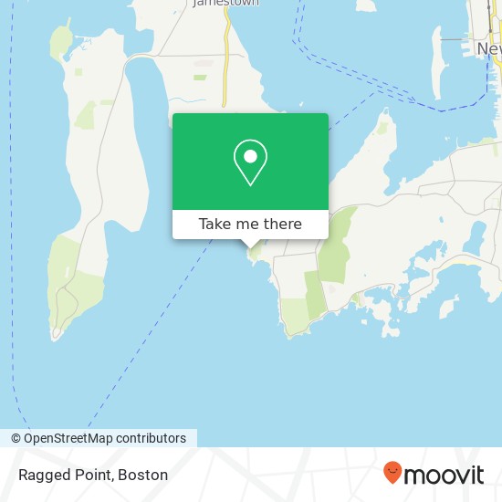 Ragged Point map
