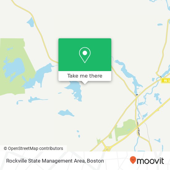 Mapa de Rockville State Management Area