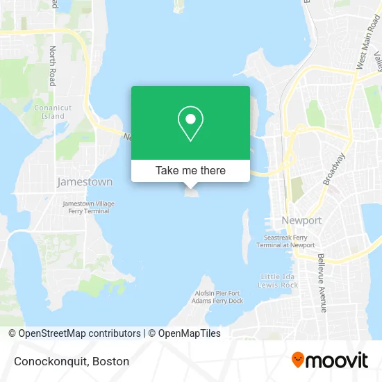 Conockonquit map