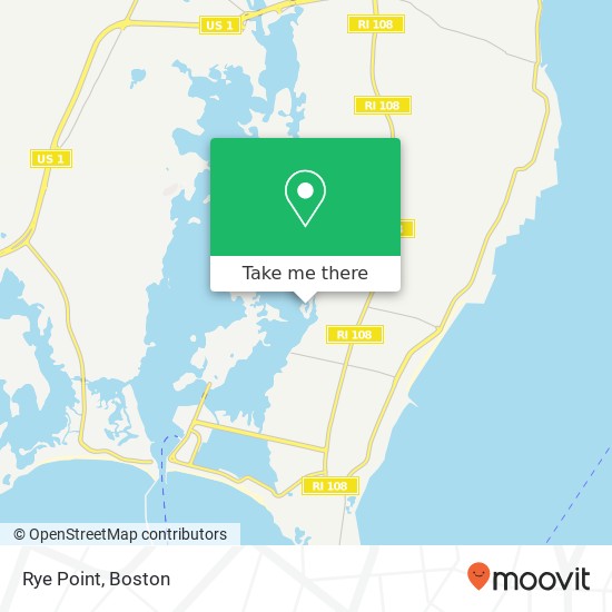 Mapa de Rye Point