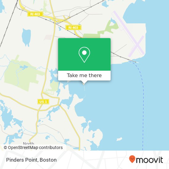 Mapa de Pinders Point