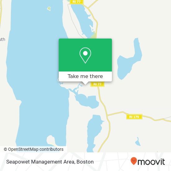 Seapowet Management Area map