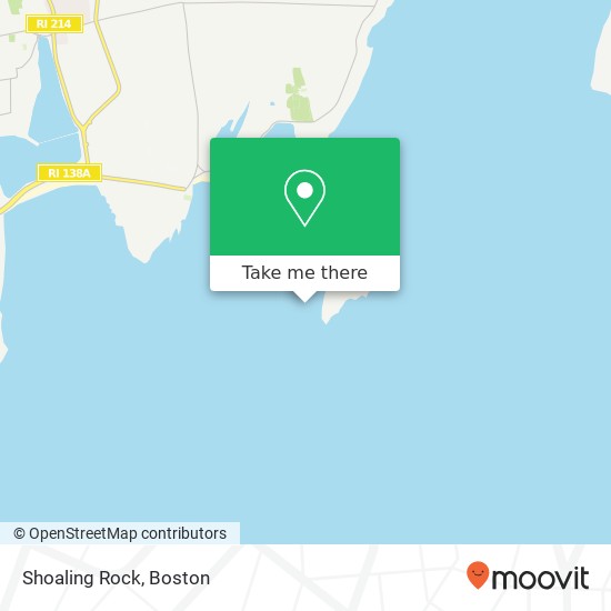 Shoaling Rock map