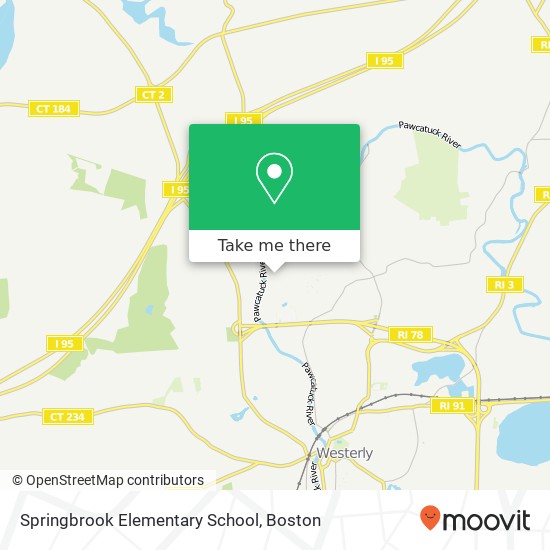 Mapa de Springbrook Elementary School