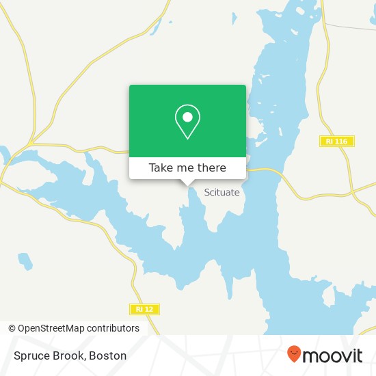 Mapa de Spruce Brook