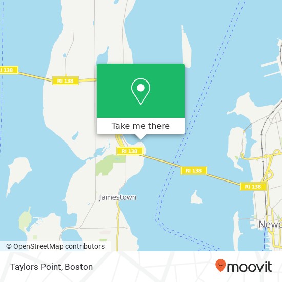 Taylors Point map