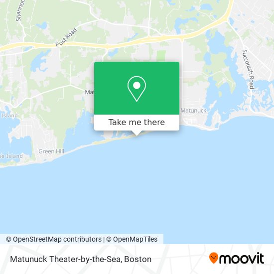 Matunuck Theater-by-the-Sea map
