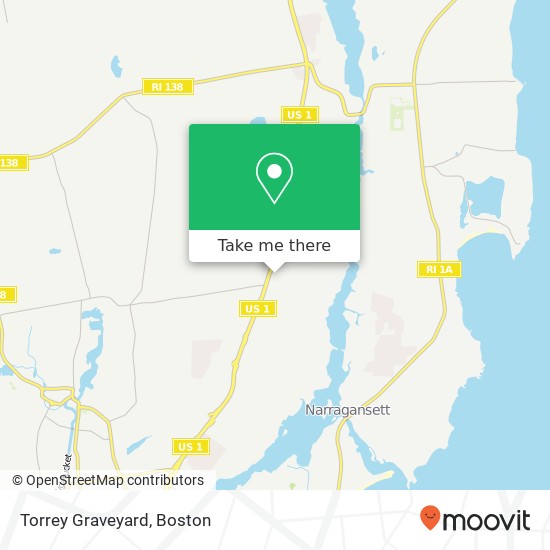 Torrey Graveyard map