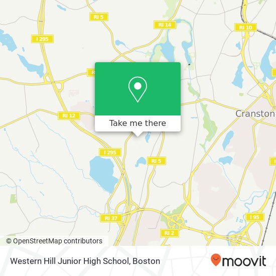 Western Hill Junior High School map