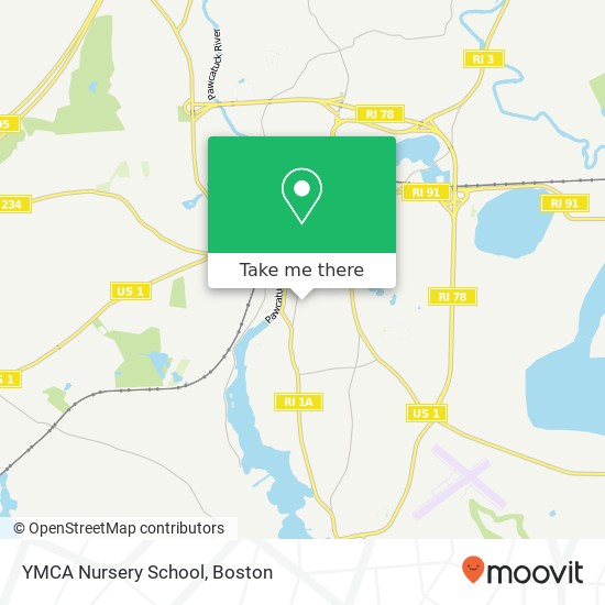 YMCA Nursery School map