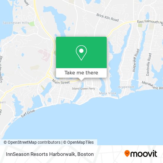 InnSeason Resorts Harborwalk map