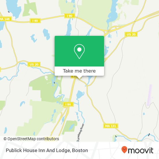 Mapa de Publick House Inn And Lodge