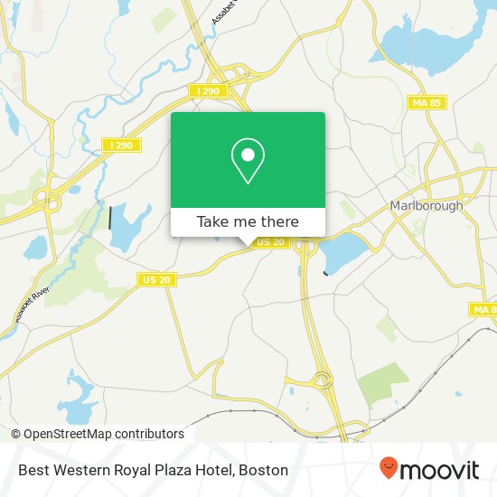 Best Western Royal Plaza Hotel map