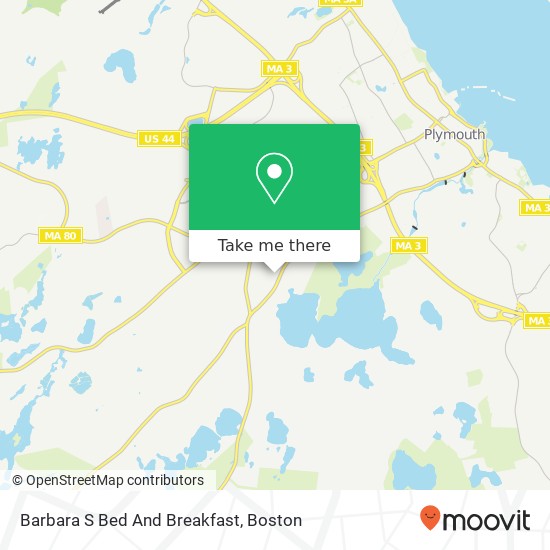 Barbara S Bed And Breakfast map